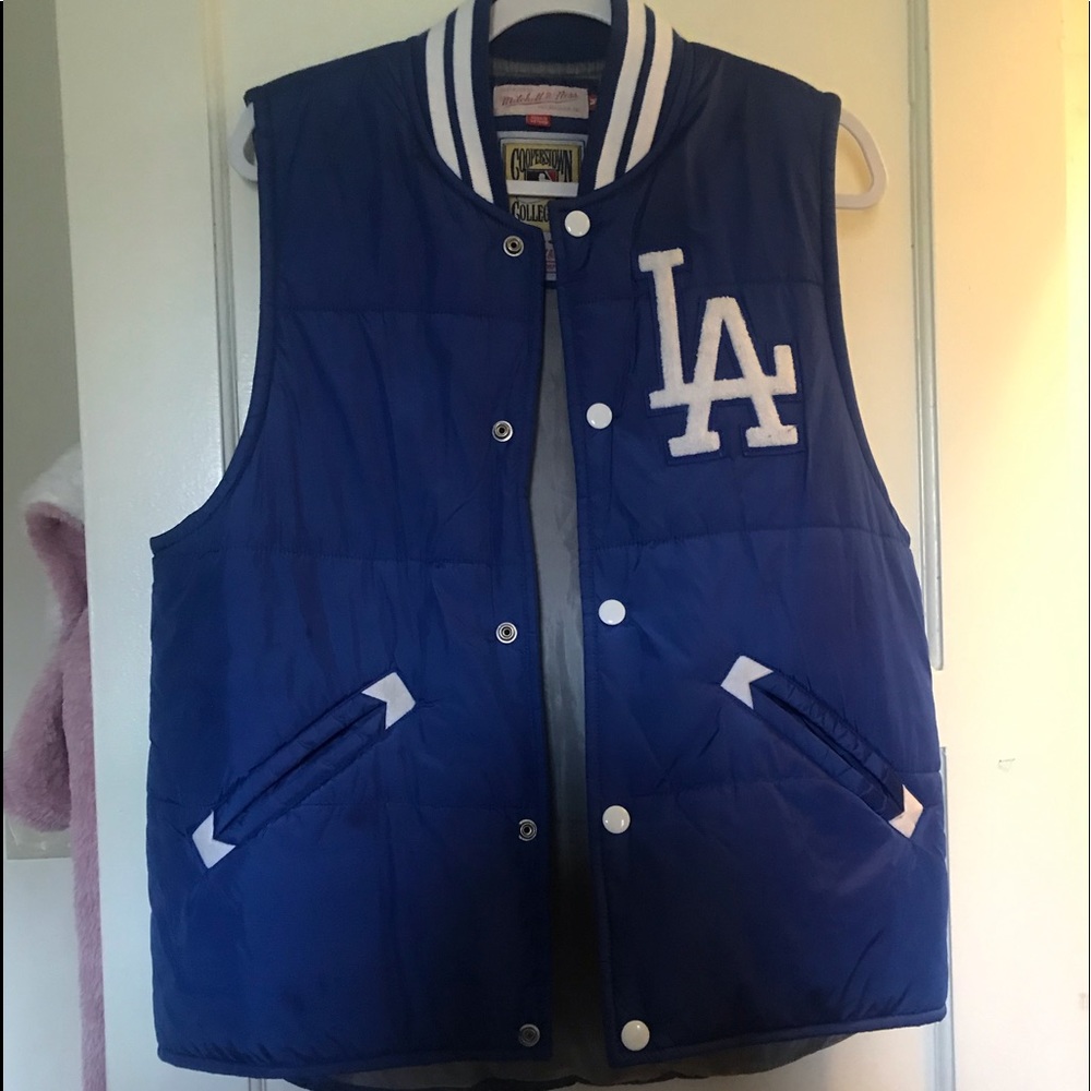 Mitchell & Ness LA Dodgers snap vest